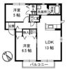 サンハイツS U棟の間取り画像