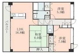 レイクサイドテラスの間取り画像