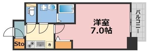 アドバンス上町台シュタットの間取り画像