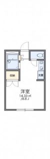 レオパレス永原の間取り画像