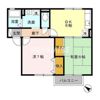 クレイン古賀島A棟の間取り画像