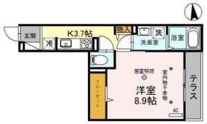 グランエスポワールの間取り画像