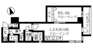ファインクレスト入谷の間取り画像