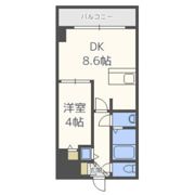 プレサンス堺筋本町フィリアの間取り画像