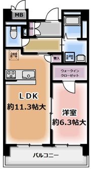プラムガーデンの間取り画像