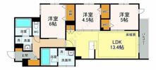 セゾンフォレスト上石神井の間取り画像