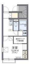 レオパレス天神面の間取り画像