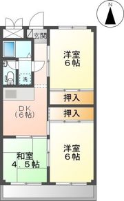 サンライフ大元の間取り画像