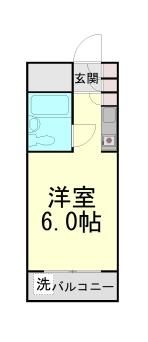 キューブ芦屋の間取り画像