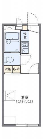 レオパレスピュアの間取り画像