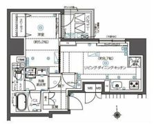 ZOOM秋葉原NORTHの間取り画像