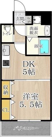 CITY SPIRE鶴見の間取り画像