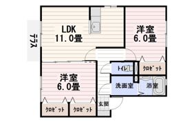 メゾン宮田 A棟の間取り画像