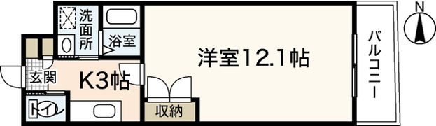 ヴァンサンク堺町の間取り画像