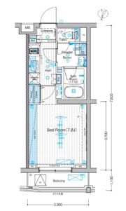 ブライズ大森東SEIの間取り画像