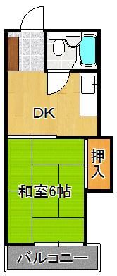 プレアール千代ヶ崎の間取り画像