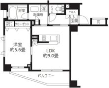 クリオ渋谷ラ・モードの間取り画像