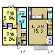 DUP TOWN Dの間取り画像
