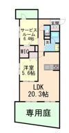 リブレ御影の間取り画像