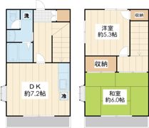 コーポ富士の間取り画像