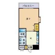 ピュアドームグラビス大濠の間取り画像