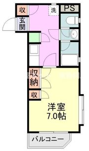 カーサミラ吉野町の間取り画像