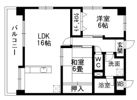 グランフィーネ新土河原の間取り画像
