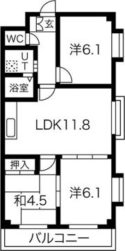 ラメゾンブリエの間取り画像
