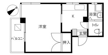 メゾンドリラの間取り画像