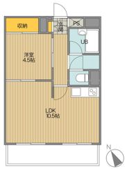 T－net カーサモア朝霞の間取り画像