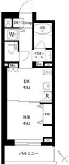 JMFレジデンス新板橋の間取り画像