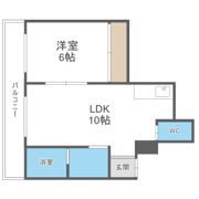 エフアールみなと通りの間取り画像