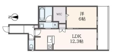 ブレッザ紅葉山の間取り画像
