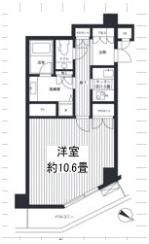 ヒューリック浅草一丁目の間取り画像