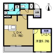 エバーレジデンスの間取り画像