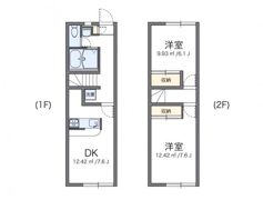 レオパレス大磯Ⅲの間取り画像
