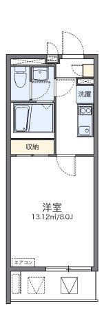 レオネクストシェル都Ⅵの間取り画像