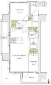 ザ・パークハビオ都島フロントの間取り画像