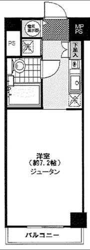 コスモフォーラム三鷹の間取り画像