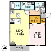 グランディール和光の間取り画像