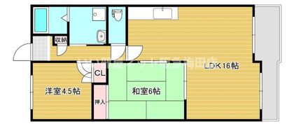 エミネンス梅田西の間取り画像