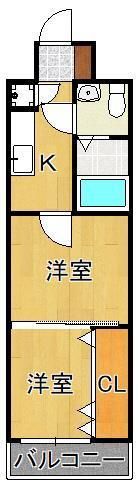 No.63 オリエントキャピタルタワーの間取り画像