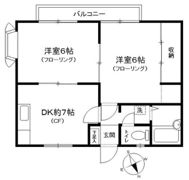 スイーニュ21の間取り画像