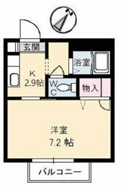 フローラル舟入南の間取り画像