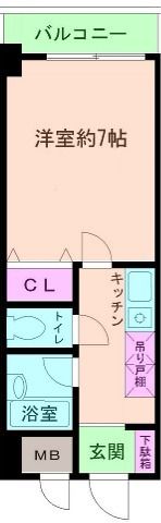 ロイヤル天満橋の間取り画像