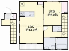 メゾンyasui Bの間取り画像
