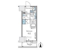 パークキューブ大井町レジデンスの間取り画像