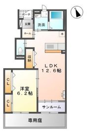 ユニヴァリィ ルミナスKⅡの間取り画像