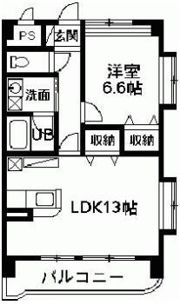 マンションエスポワールの間取り画像