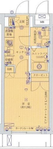 ヴェルステージ武蔵小杉の間取り画像